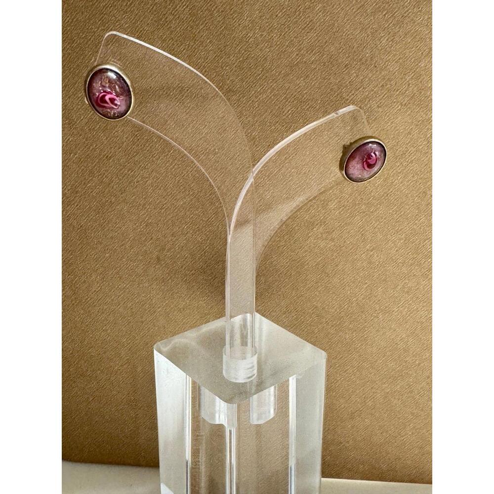 Vintage Sarah Coventry Hidden Rose Earrings